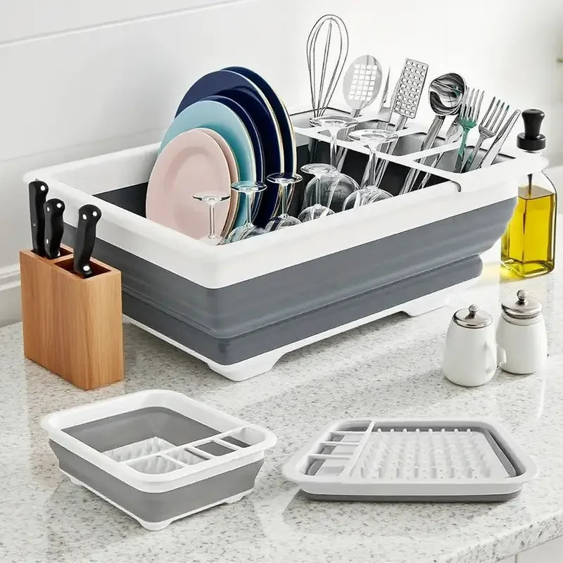 Foldable Dish Drying Rack