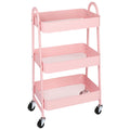 3-Tier Rolling Storage Cart